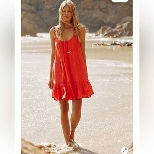 Black Tape Coral Embroidered Tunic Dress Size XS